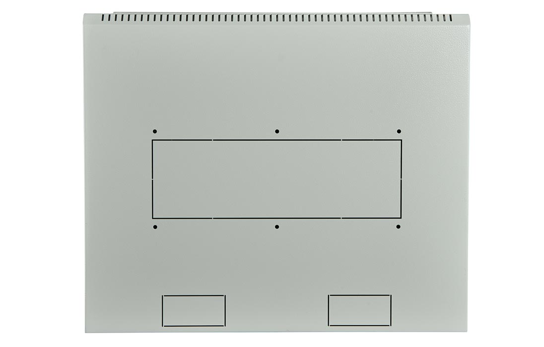 Шкаф телекоммуникационный настенный разборный 19”,6U(600x650), ШТ-НСр-6U-600-650-С дверь стекло ССД