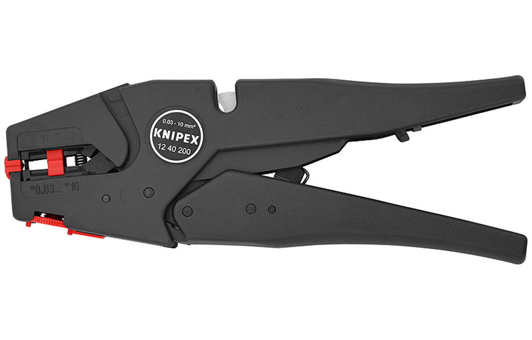 KN-1240200	Стриппер автоматический со сменными ножами, ? 0.03-10 мм (AWG 32-7), 200 мм