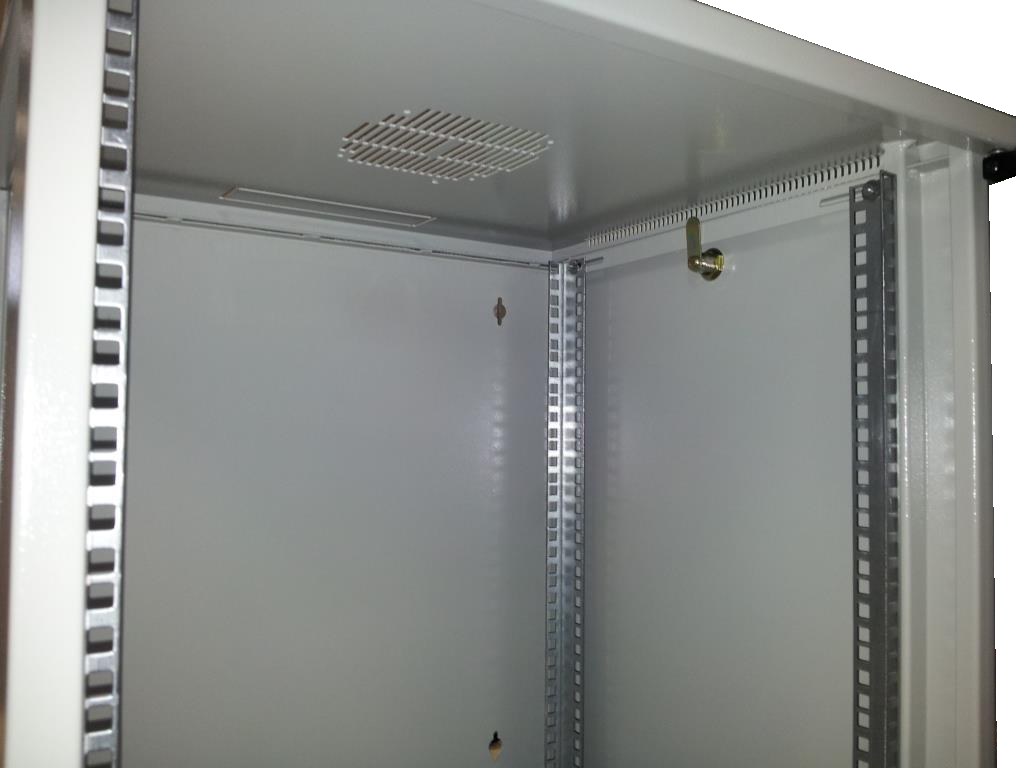 Шкаф настенный 6U/500-М (металическая дверь)