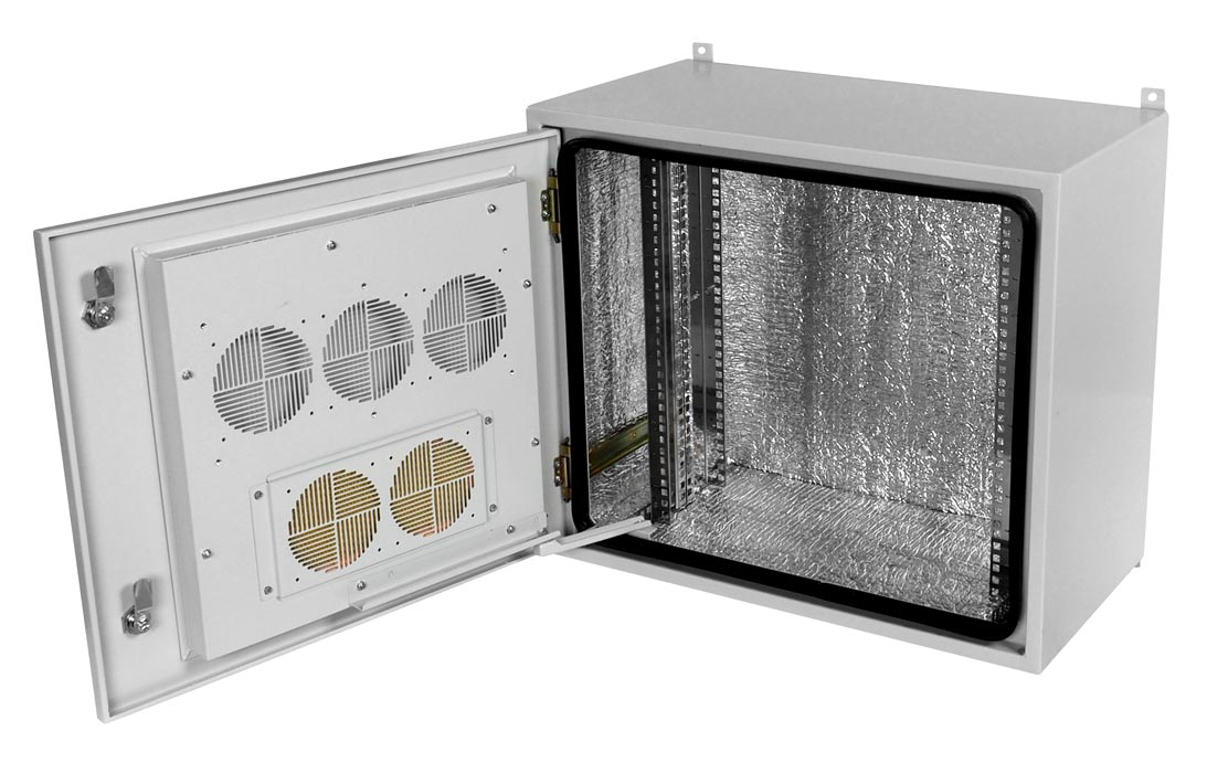 Шкаф климатический телекоммуникационный навесной 19" ,9U(600x350), ШКТ-НВ-9U-600-350 ССД
