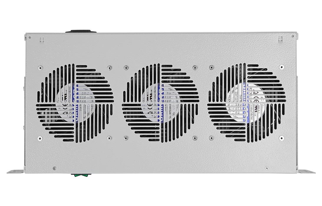Вентиляторный модуль , 3 вентилятора с термодатчиком без шнура питания 35С ВМ-3-19" ССД