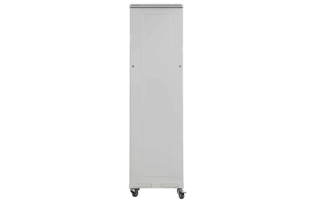 Шкаф телекоммуникационный напольный 19",18U(600x1000), ШТ-НП-18U-600-1000-М, передняя дверь металл ССД