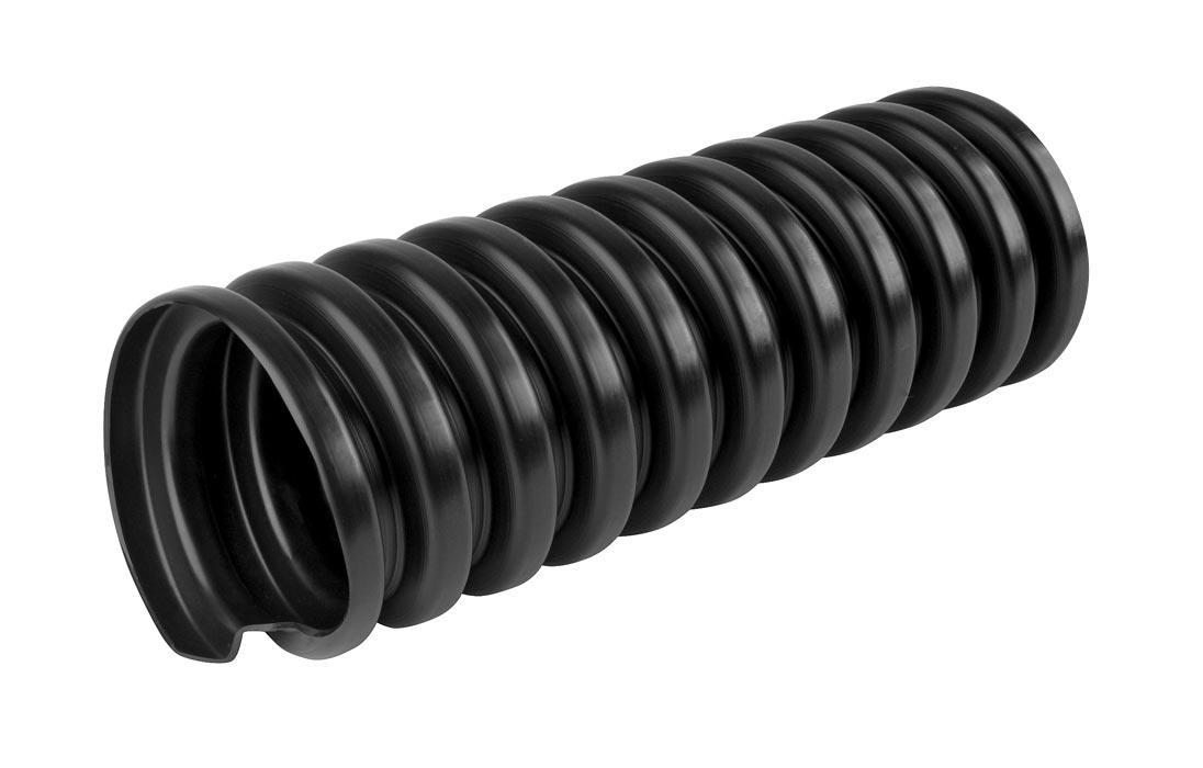 Труба ССД-Пайп УльтраФ OD=140 мм, 1300N, SN22, с протяжкой (бухта 44 м) Труба полимерная жёсткая гофрированная спиральная ультрафиолетостойкая, не распространяющая горение