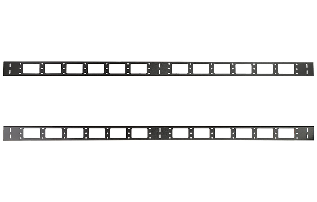 Органайзер кабельный вертикальный 47U, 150мм ОКВ-47-150-Ч черный ССД